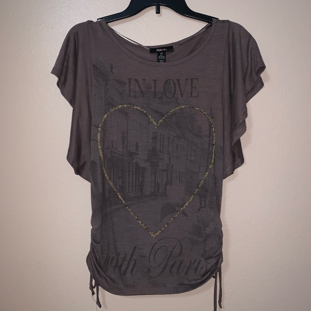 ✨🤎 Style & Co. Paris Blouse Size XS